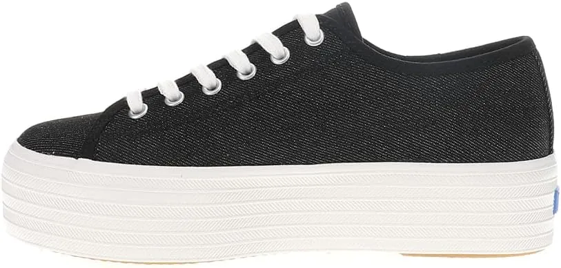 Keds Women's Triple Up Washed Denim Sneaker