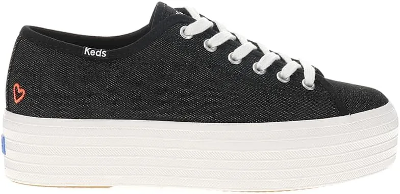 Keds Women's Triple Up Washed Denim Sneaker