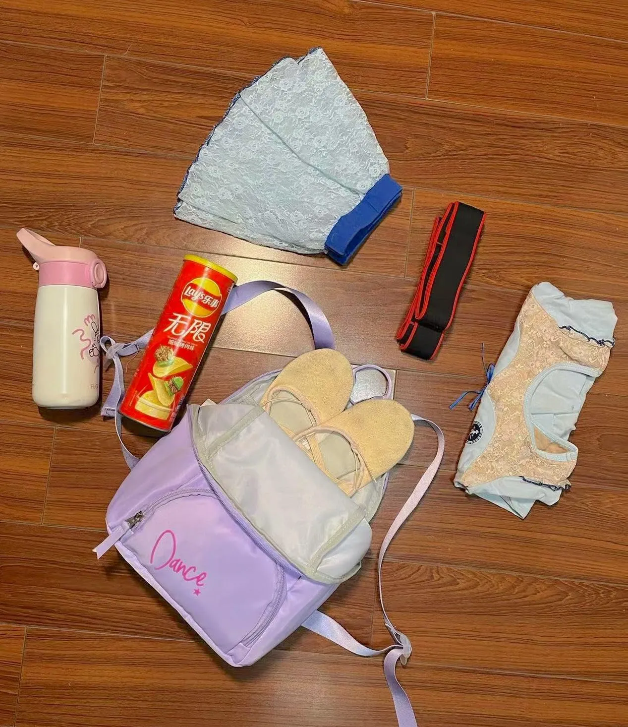 Kids Backpack, Mini Dance Ballet Bag for Girls,ages 3-8 (Lavender)