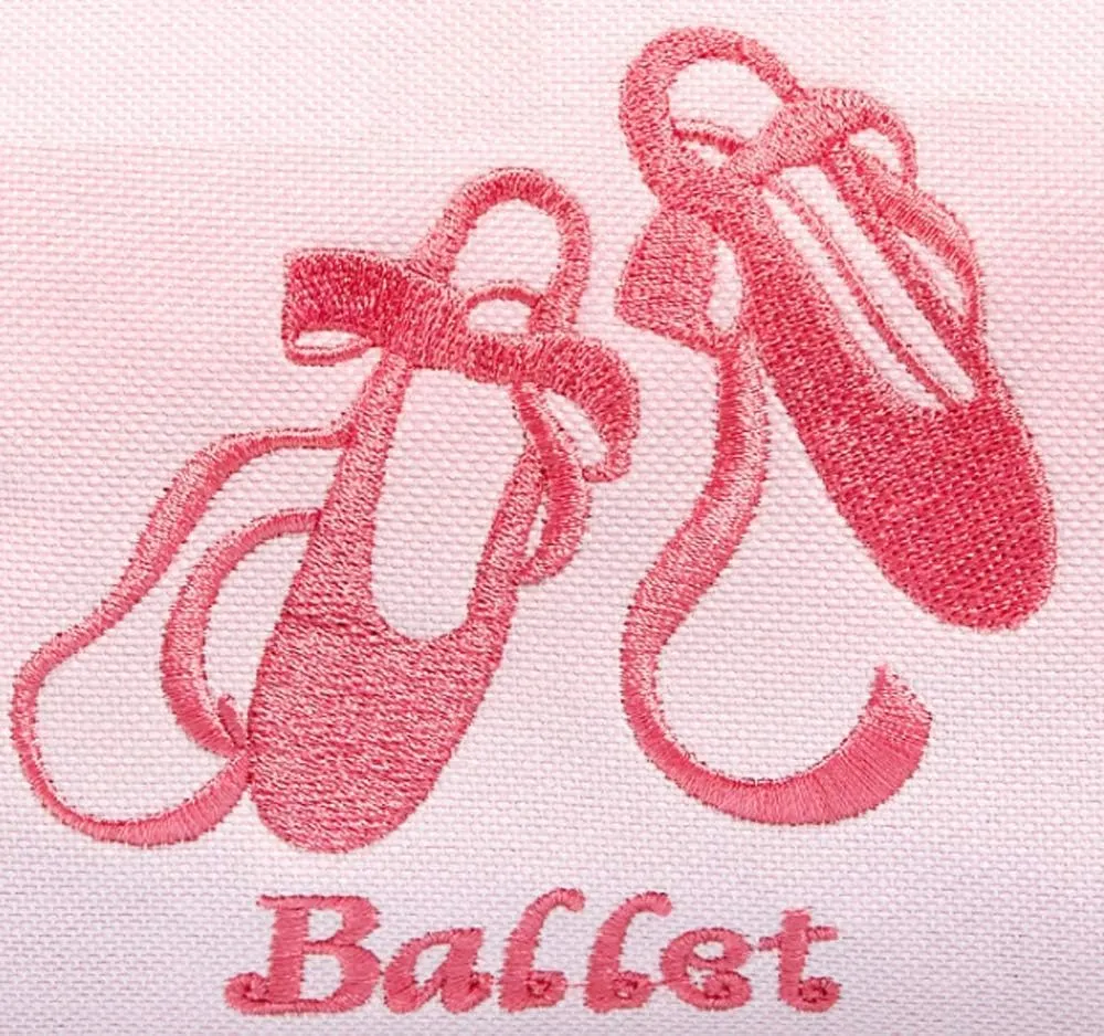 Kids Ballerina Dance Bag for Girls, Duffel is The Perfect Size for Ballet Class,Dance Recitals,Weekend Overnight, Short trips,Carry-on Size