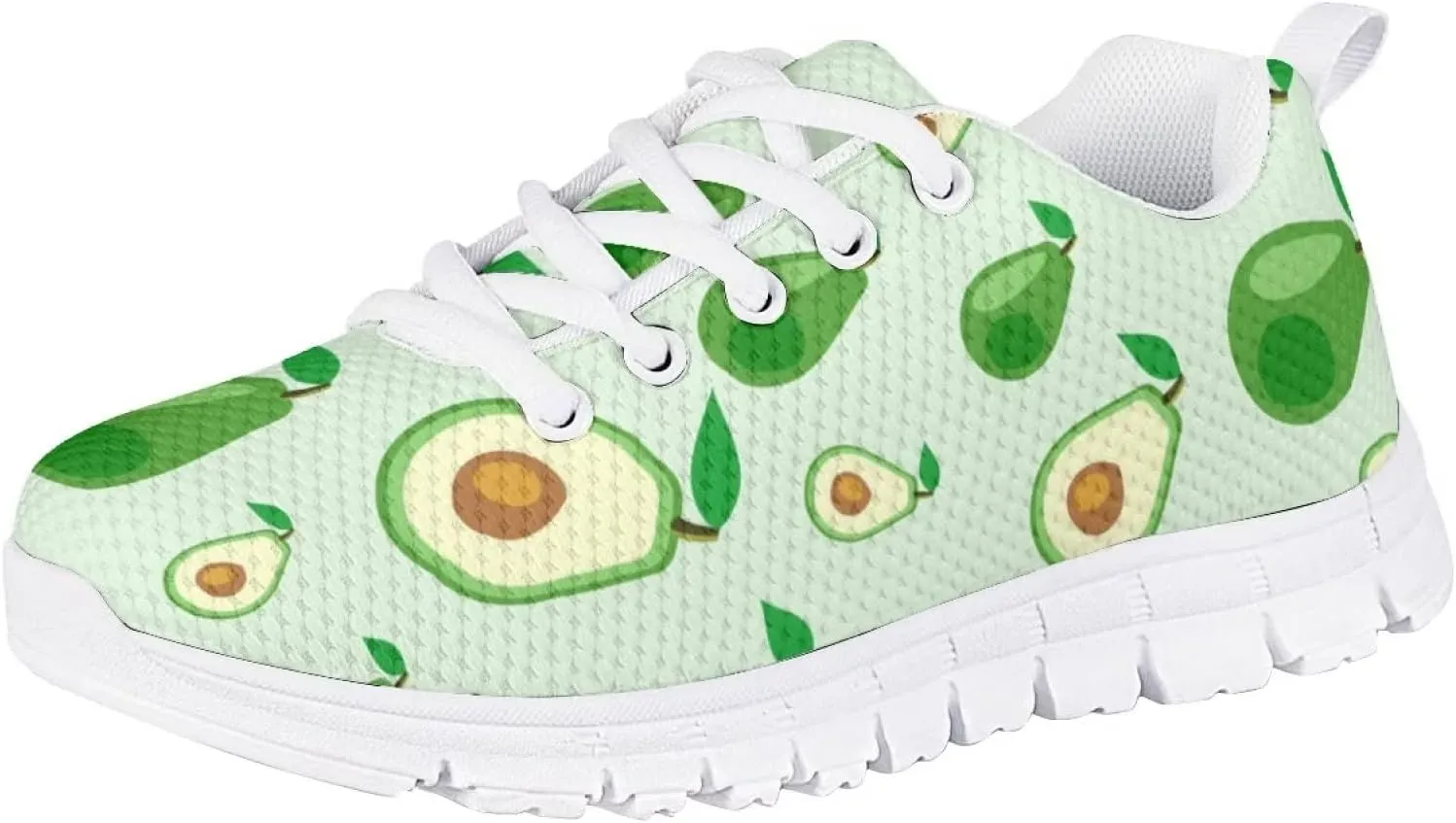Kids Cute Tennis Shoes for Girls Soft Lightweight Running Sneakers Novelty Print Boys Walking Athletic Shoes