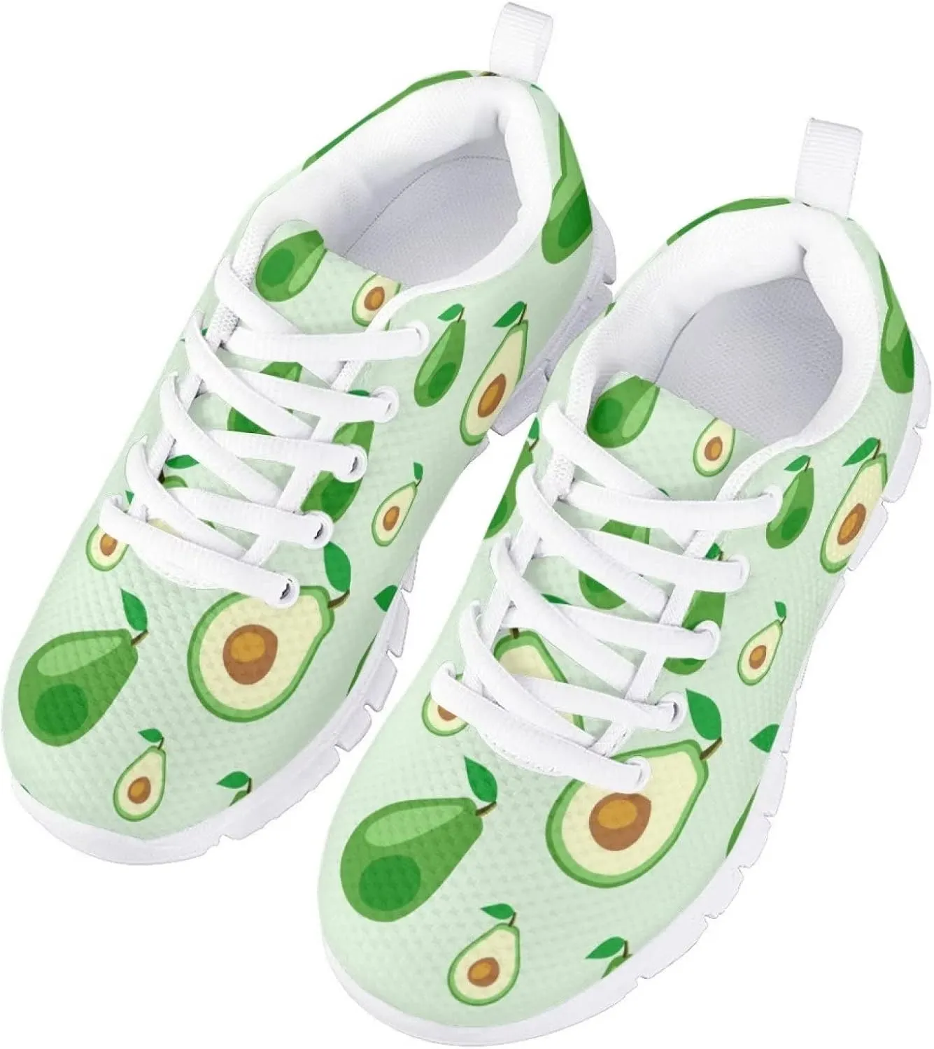 Kids Cute Tennis Shoes for Girls Soft Lightweight Running Sneakers Novelty Print Boys Walking Athletic Shoes