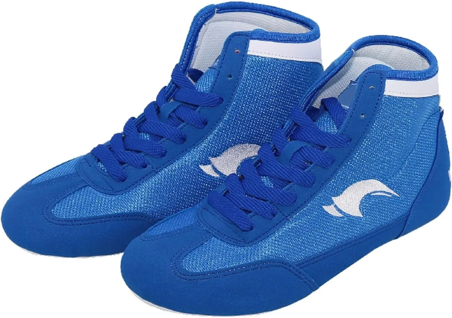 Kids Wrestling Shoes Boys Girls Boxing Shoes High Top Wrestling Training Shoes Boots Competition Fitness Sneakers