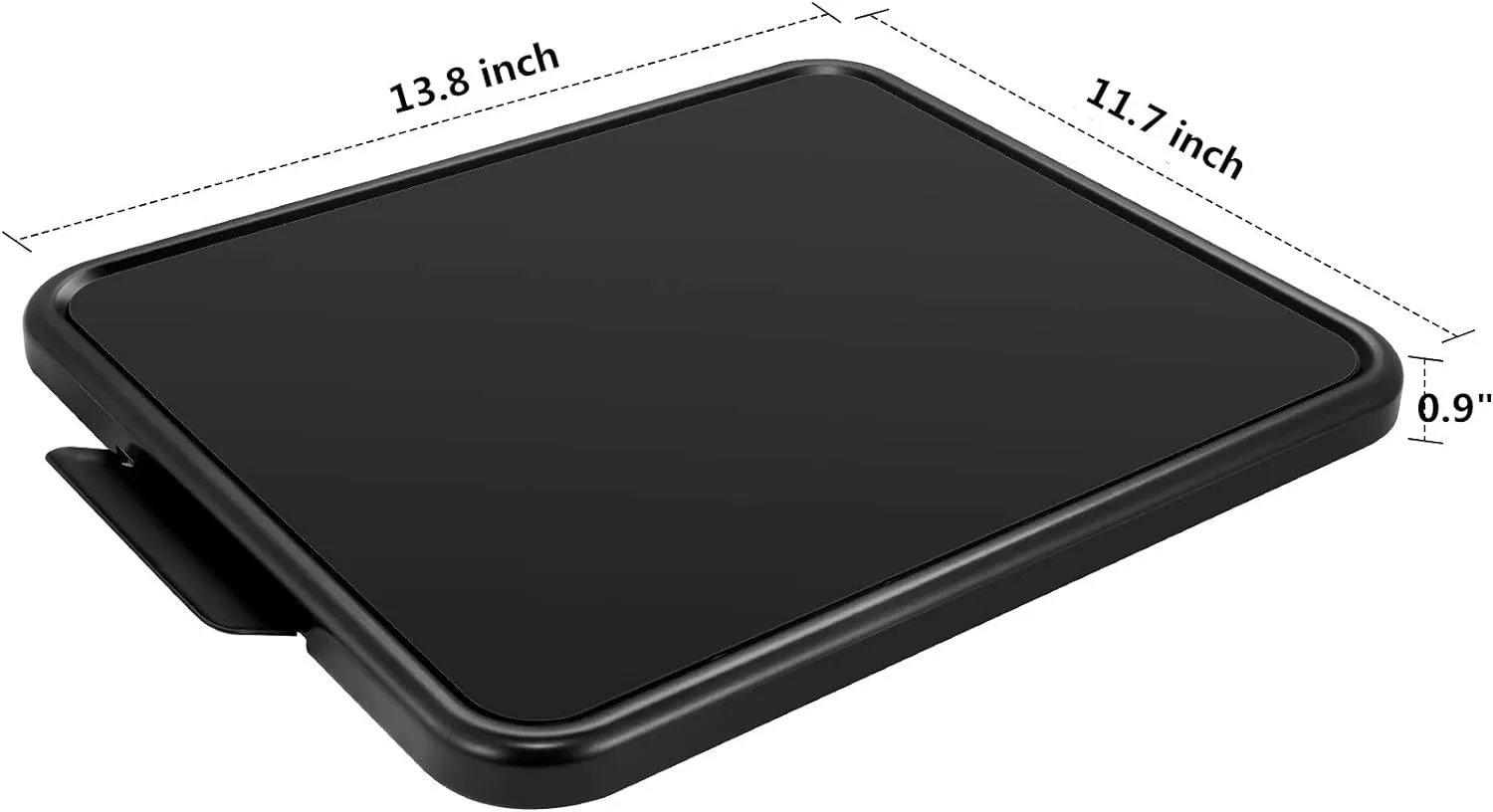 Kitchen Appliance Sliding Tray,Coffee Maker Rolling Tray Sliding Tray for Kitchenaid Mixer Under Cabinet Appliance Organizer Toaster Blender Air Fryer Storage Moving Slider (Steel, 11.7" Wx 13.8"D)