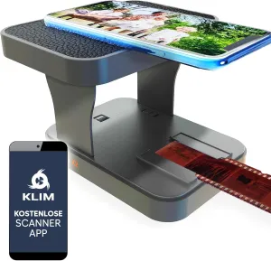 KLIM K2 Mobile 35mm Film Scanner - Positive & Negative, Slide, Photo, 35mm Color Film Developing Kit