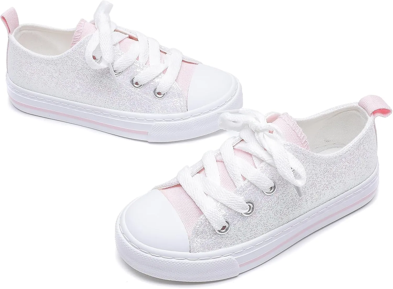 Komfyea Boys and Girls Soft Sole Toddler Little Kids Sneaker Shoes