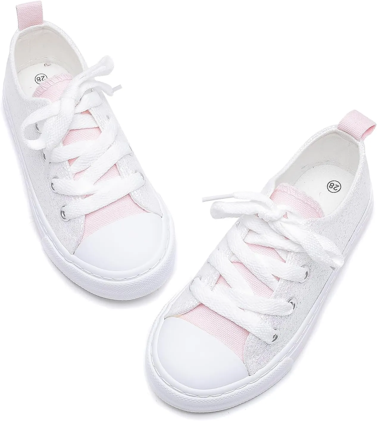 Komfyea Boys and Girls Soft Sole Toddler Little Kids Sneaker Shoes
