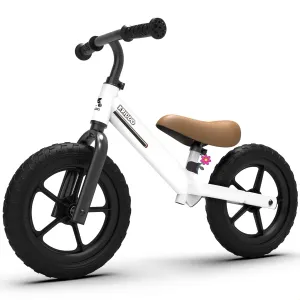KRIDDO Toddler Balance Bike 2 Year Old, Kids Balance Bike for 2-5 Years Old, Dual Bearing for Smoother Riding, Adorable Plate, Adjustable Seat and Handlebar, Toddler Bike Gifts Age 2-3
