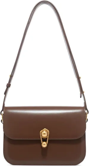LA'FESTIN Leather Purse Small Bags For Women: Black Shoulder Handbags Crossbody Bag