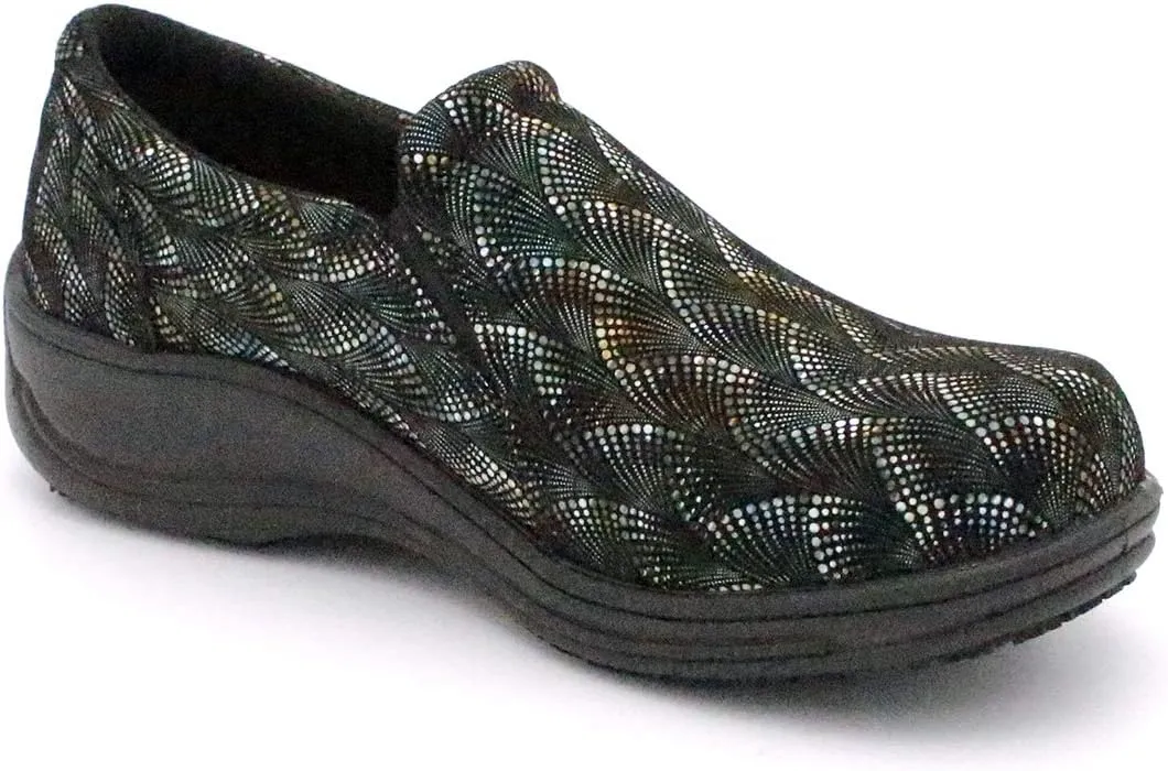 Laforst Jodie 7005 Leather Nonslip Waitress Slip On Clog Water Resistant