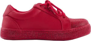 Legend Fashion Athletic Sneaker On A Glitzy Platform