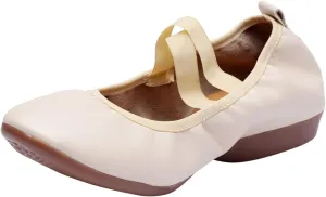 Leisure Women's Summer Soft Sole Solid Color Non Slip Wedges Round Toe Breathable Dancing Womens Shoes Casual Slip on