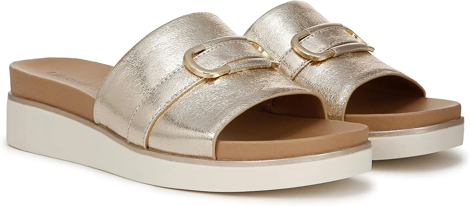 LifeStride Women's Genevieve Slide Sandal