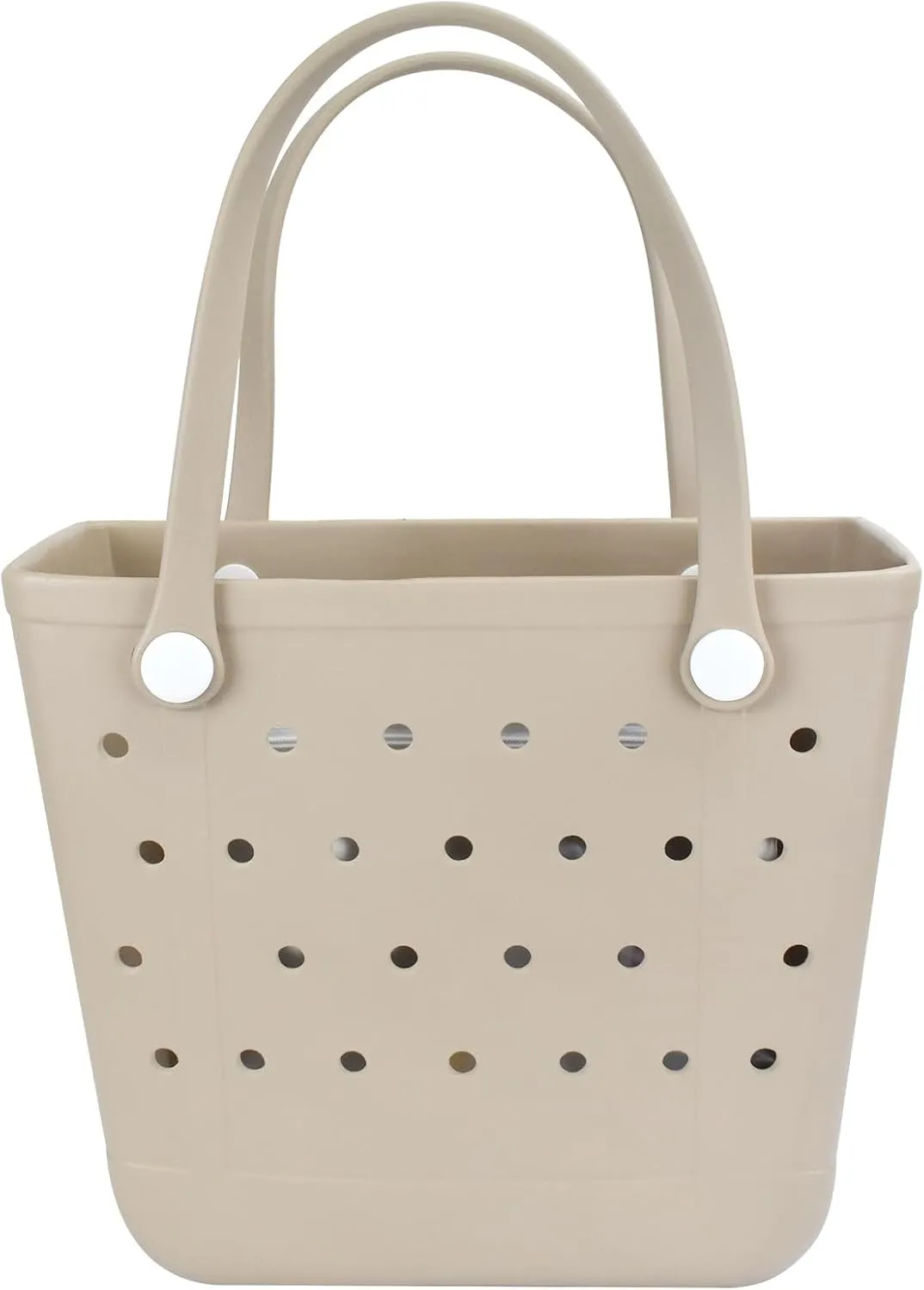 Lightweight Rubber Beach Bag X Large Tote Bag for Waterproof, Durable Open Handbag for Boat Pool Sports Gym
