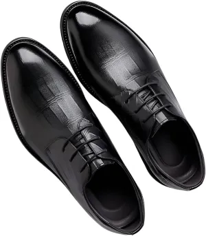 lilaBelle]【Premium Handmade Shoes Men's Vintage British Style Leather Brogues - Non-Slip Patterned Sole & Soft Lining for -Day Comfort - for Office, Parties & Outdoor Activities