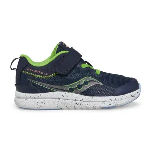 Little Kid's Kinvara 14 A/C Jr. (Navy/Green)