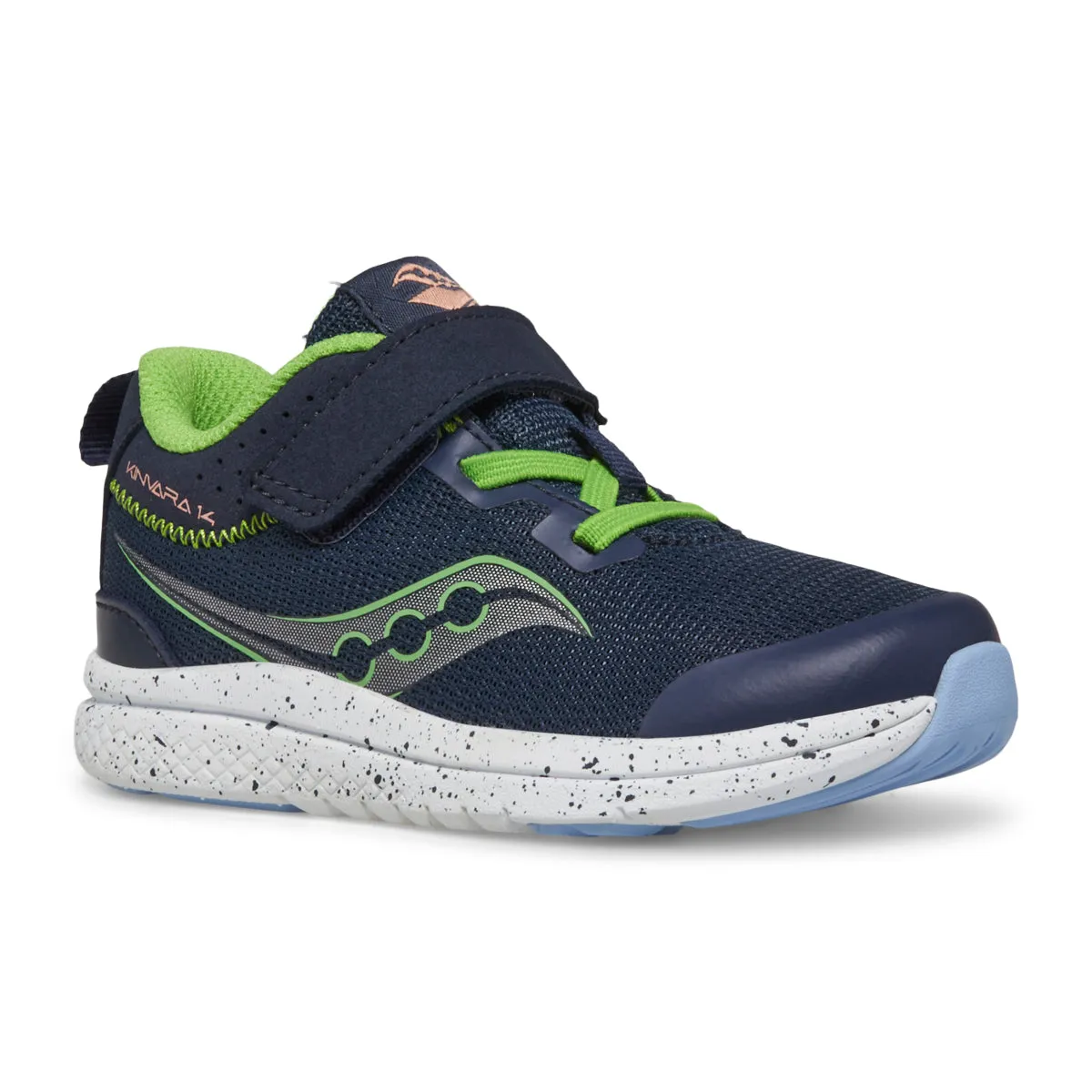 Little Kid's Kinvara 14 A/C Jr. (Navy/Green)