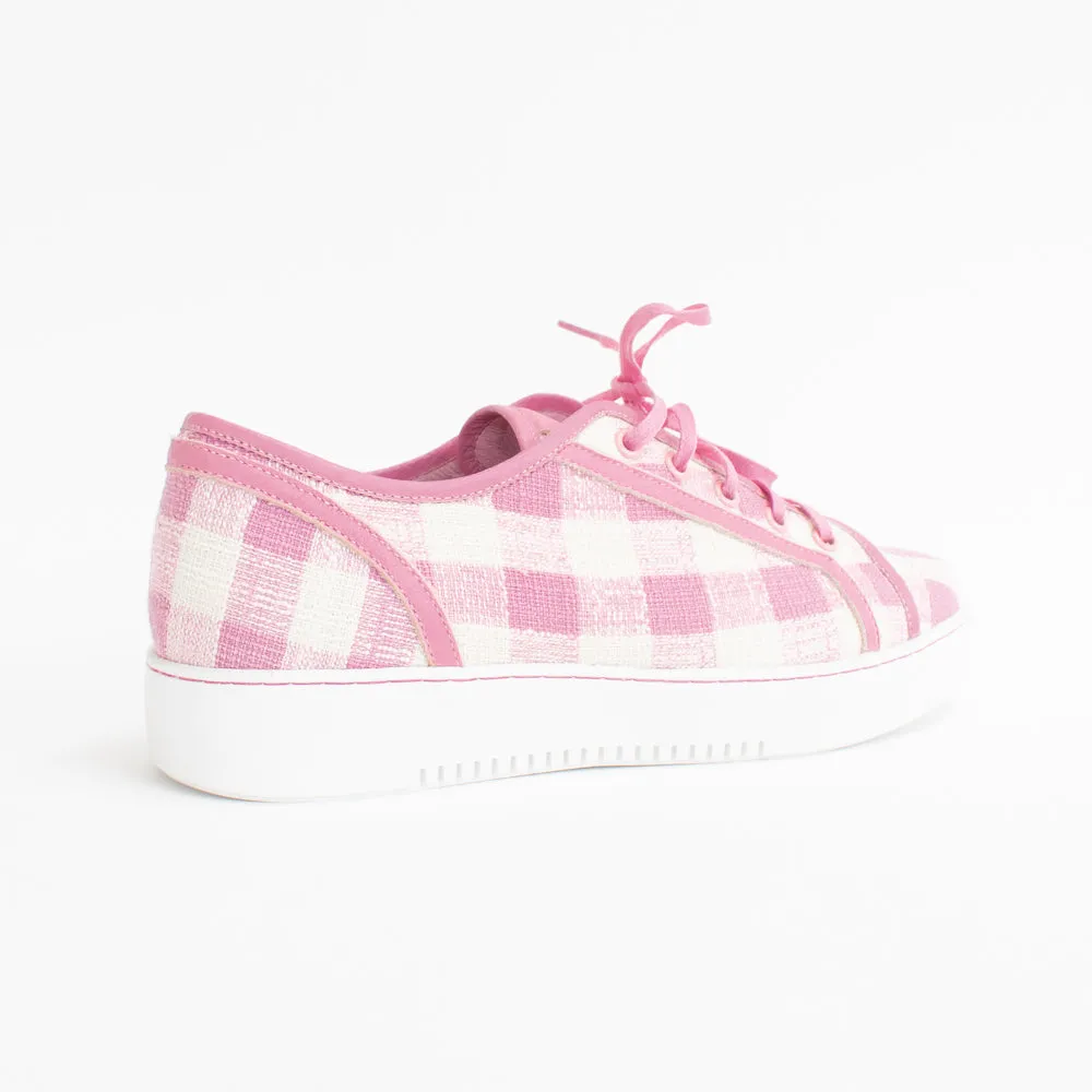 Lizzie Soft Pink Check