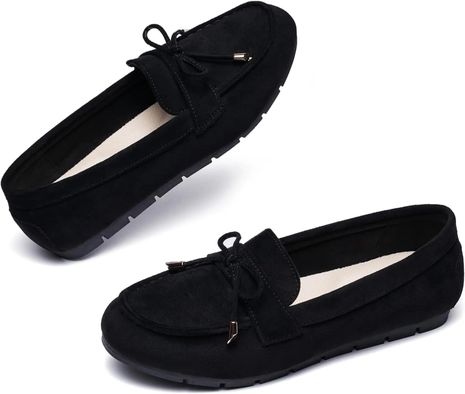 Loafers for Women Slip On Flats Shoes Non Slip Work Shoes Comfort Soft Business Casual Walking Womens Loafers