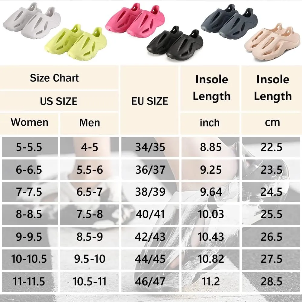 LOSD Foam Runner Shoes, Cloud Slides, Non-Slip Quick-Drying Breathable Super Soft Shoes