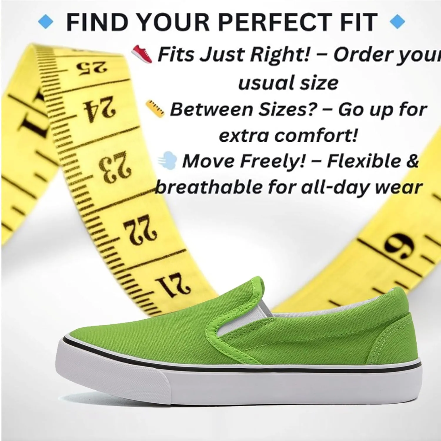 Low-Top Slip Ons Women's Fashion Sneakers Casual Canvas Sneakers for Women Comfortable Flats Breathable Padded Insole Slip on Sneakers Women Low Slip on Shoes