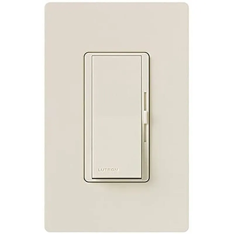 Lutron Diva Light Almond 600 W 3-Way Dimmer Switch 1 pk