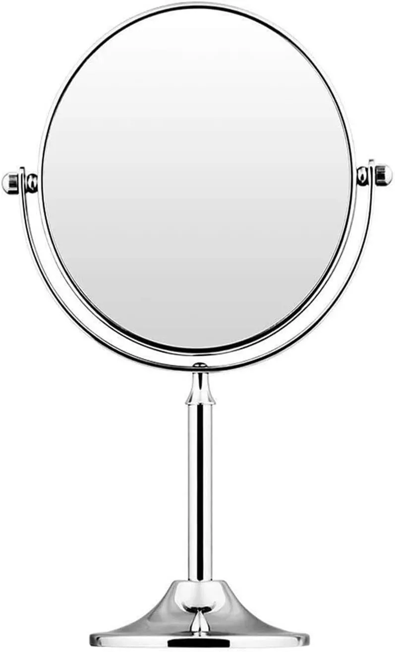 Makeup Mirror Desktop Mirror Simple European 8 inch Double Sided Princess Mirror Makeup Mirror/Girl