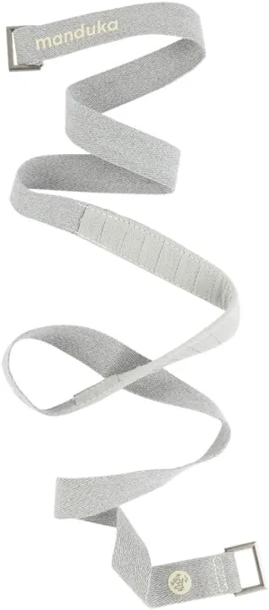 Manduka Yoga Commuter Mat Carrier - Eco-Friendly Cotton, Easy to Carry, Hands-Free, For All Mat Sizes, 68" x 1.5"