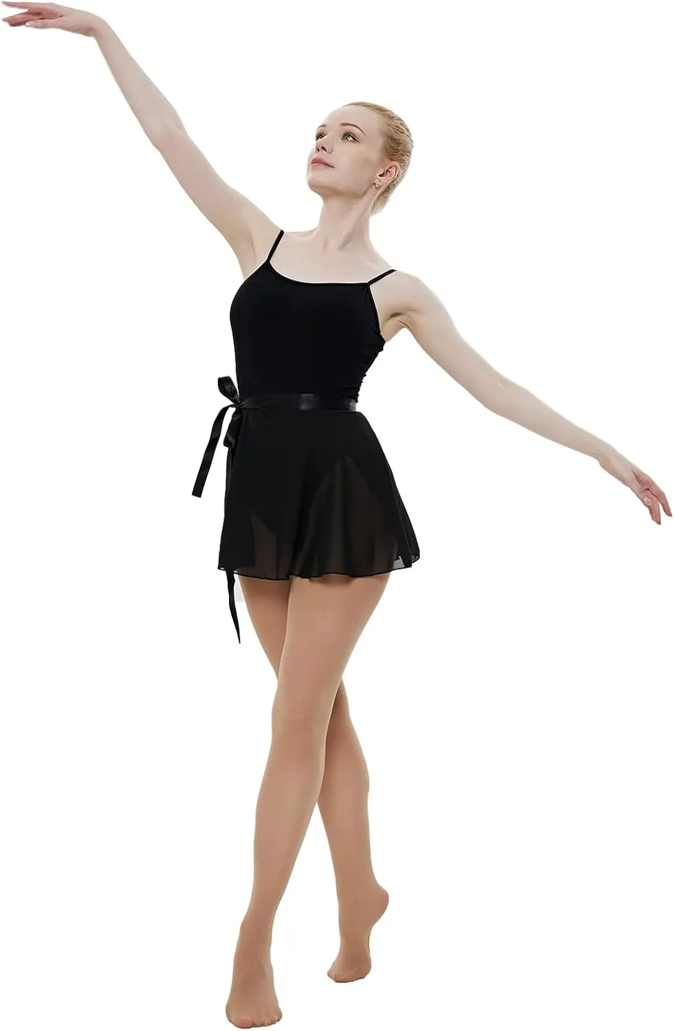 MANZI Dance Tights for Women Solid Color Ballet Tights Comfortable Convertible Opaque Tights Pack of 3