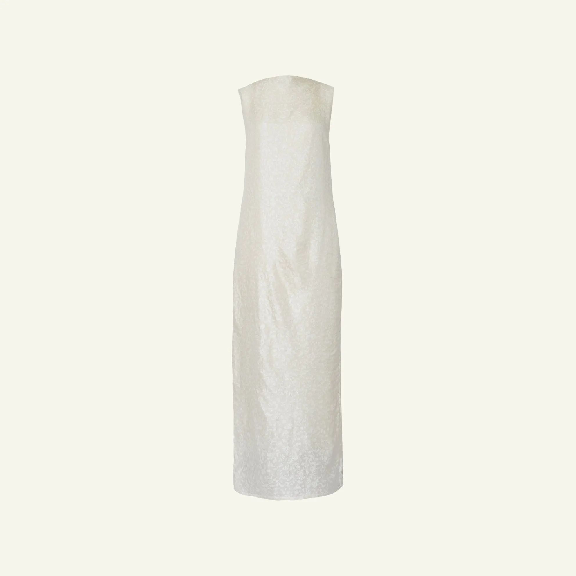Mara Boat Neck Maxi Dress - Cloud