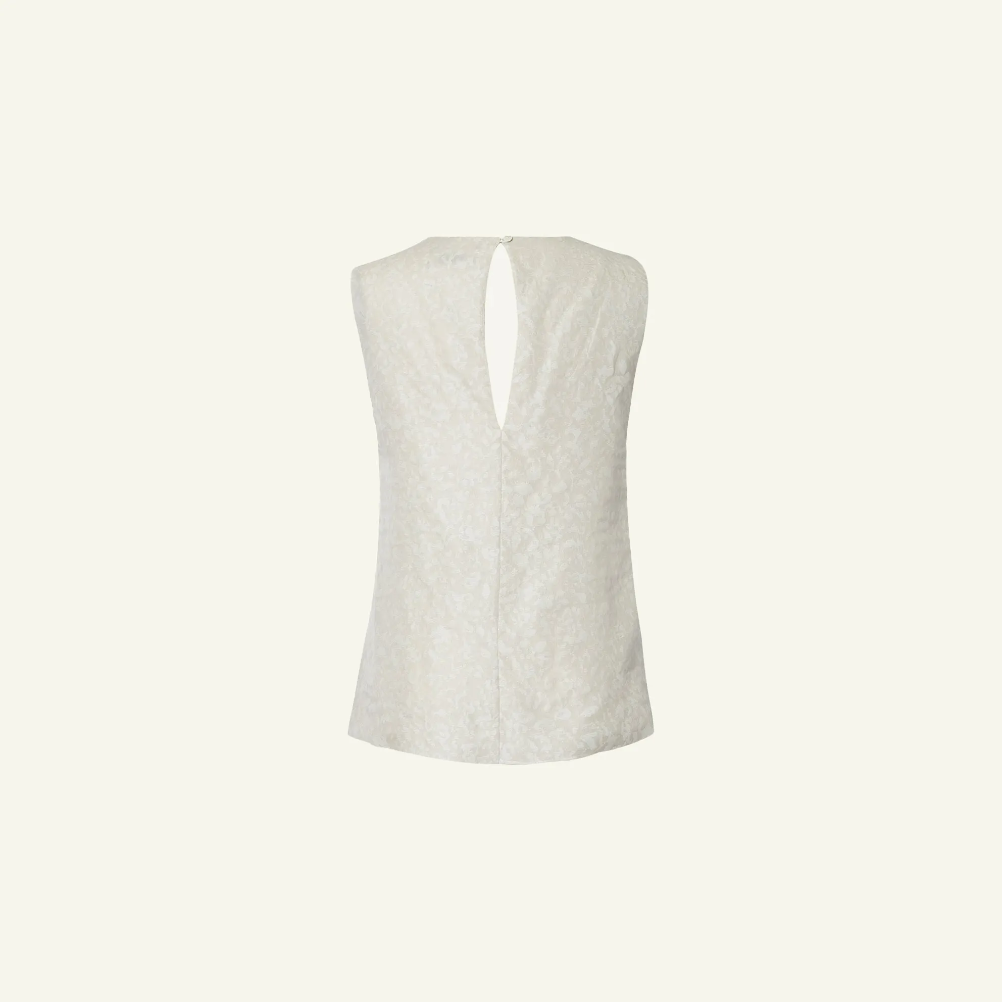 Mara Boat Neck Top - Cloud