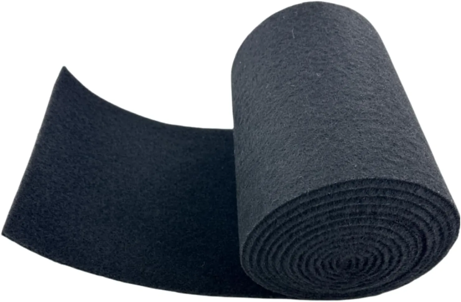 Marine Grade Boat Trailer Bunk Carpet (9" x13'Black) Outdoor Polyester Marine Bunk Padding for Boats Trailers or Jet Ski Ramps
