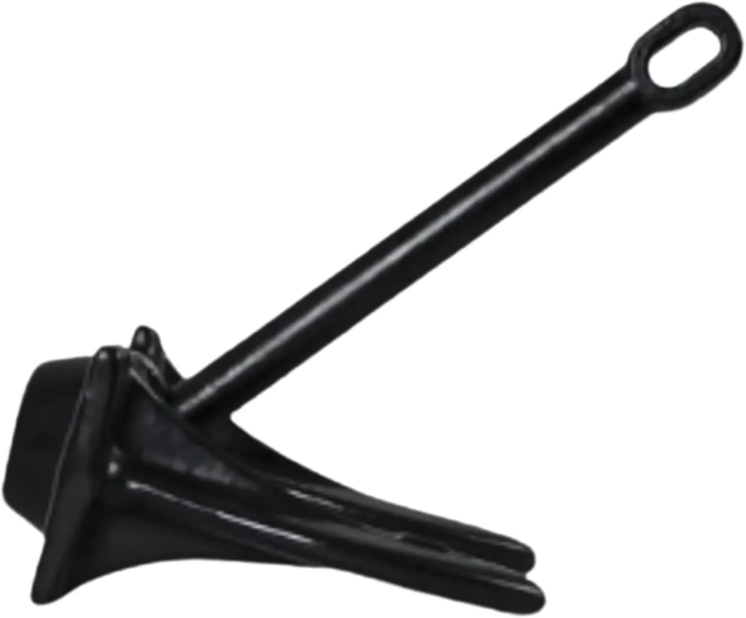 MarineNow Vinyl Coated Cast Iron Navy Anchor