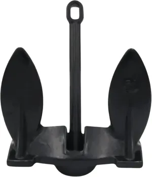 MarineNow Vinyl Coated Cast Iron Navy Anchor