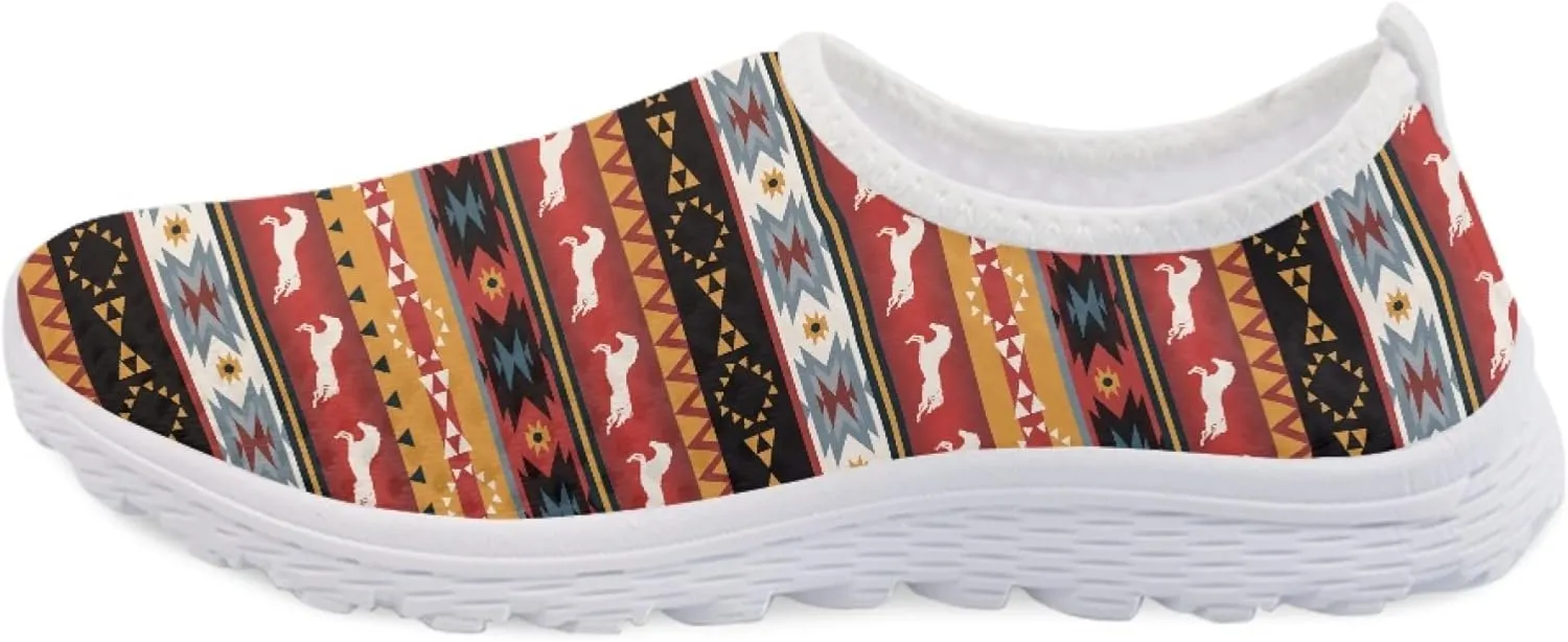 MARSVOVO Slip On Sneakers for Women Fashion Casual Comfortable Lightweight Breathable Mesh Walking Shoes