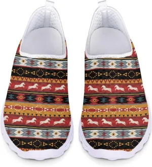 MARSVOVO Slip On Sneakers for Women Fashion Casual Comfortable Lightweight Breathable Mesh Walking Shoes