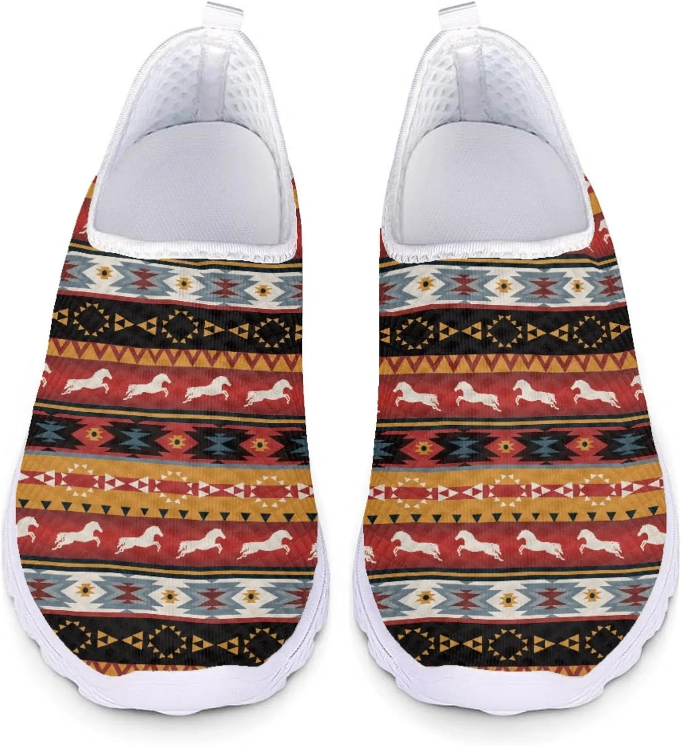 MARSVOVO Slip On Sneakers for Women Fashion Casual Comfortable Lightweight Breathable Mesh Walking Shoes