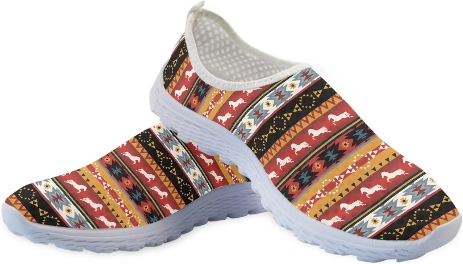 MARSVOVO Slip On Sneakers for Women Fashion Casual Comfortable Lightweight Breathable Mesh Walking Shoes