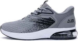 Mens Air Athletic Running Shoes Easy Slip On Tennis Sneakers Lightweight Comfortable Gym Walking Shoes for Men