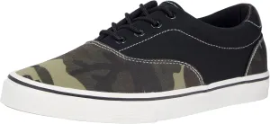 Men's Black Classic Low Top Shoes Canvas Fashion Sneaker with Soft Insole Causal Dress Shoes for Men Comfortable Walking Shoes