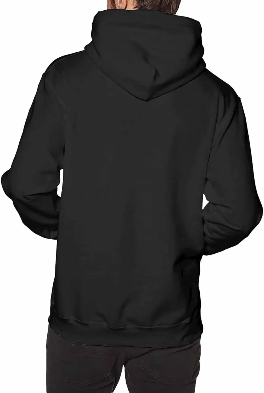 Men's Casual Long Sleeve Pullover Hoodies Warm Hooded Sweatshirts Tops