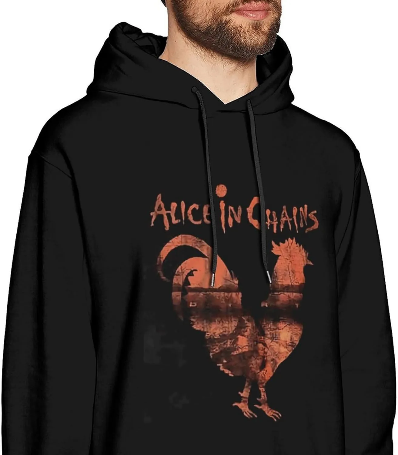 Men's Casual Long Sleeve Pullover Hoodies Warm Hooded Sweatshirts Tops