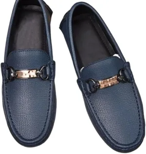 Mens Hands Free Shoes Casual Slip on Loafers Flat Oxfords, Bule,Black Fashion Soft Lightweight Boat Shoes
