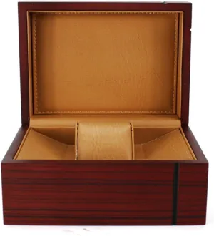 Mens Jewellery Box Watch Box Matte Lacquer Watch Box Red Wood Grain Watch Box Jewelry Storage Box Watch Gift Box
