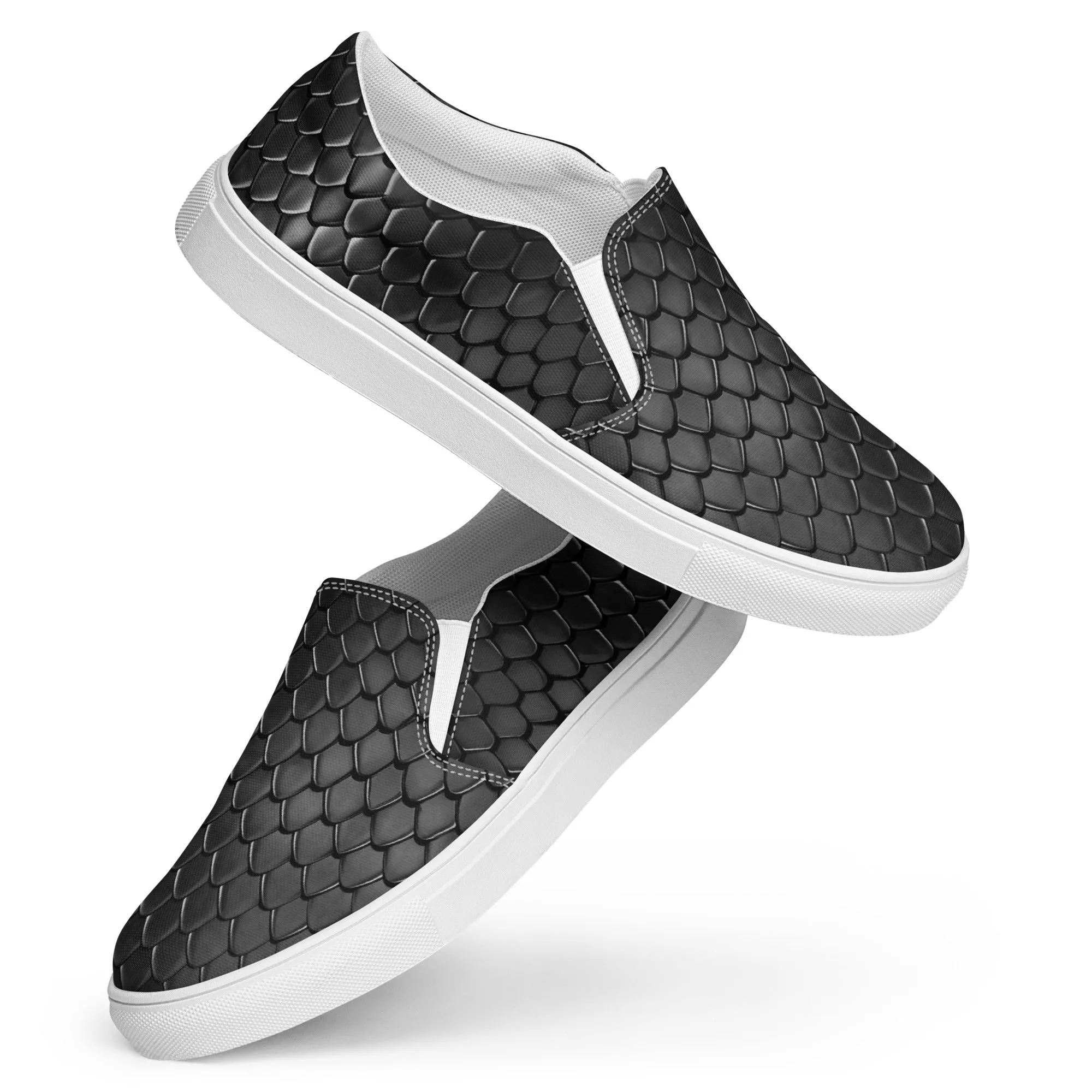 Men’s slip-on canvas shoes - Dragon skin SG014