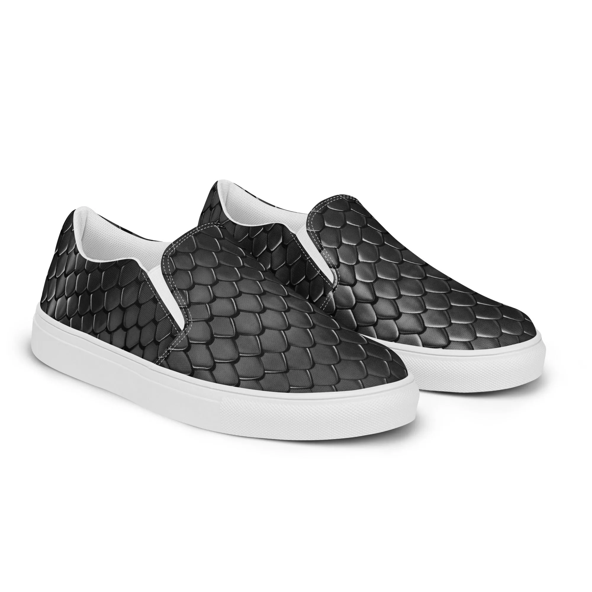Men’s slip-on canvas shoes - Dragon skin SG014