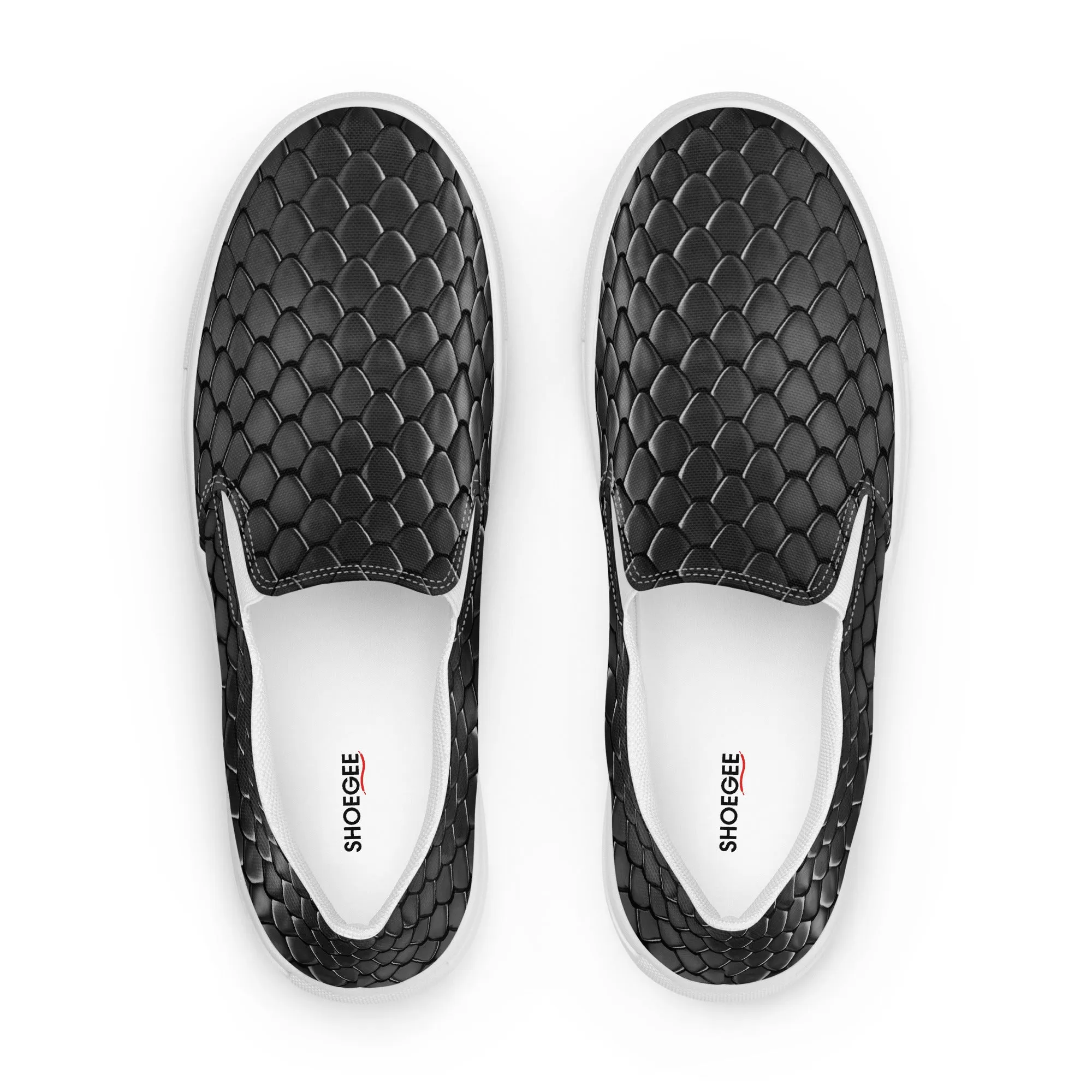 Men’s slip-on canvas shoes - Dragon skin SG014