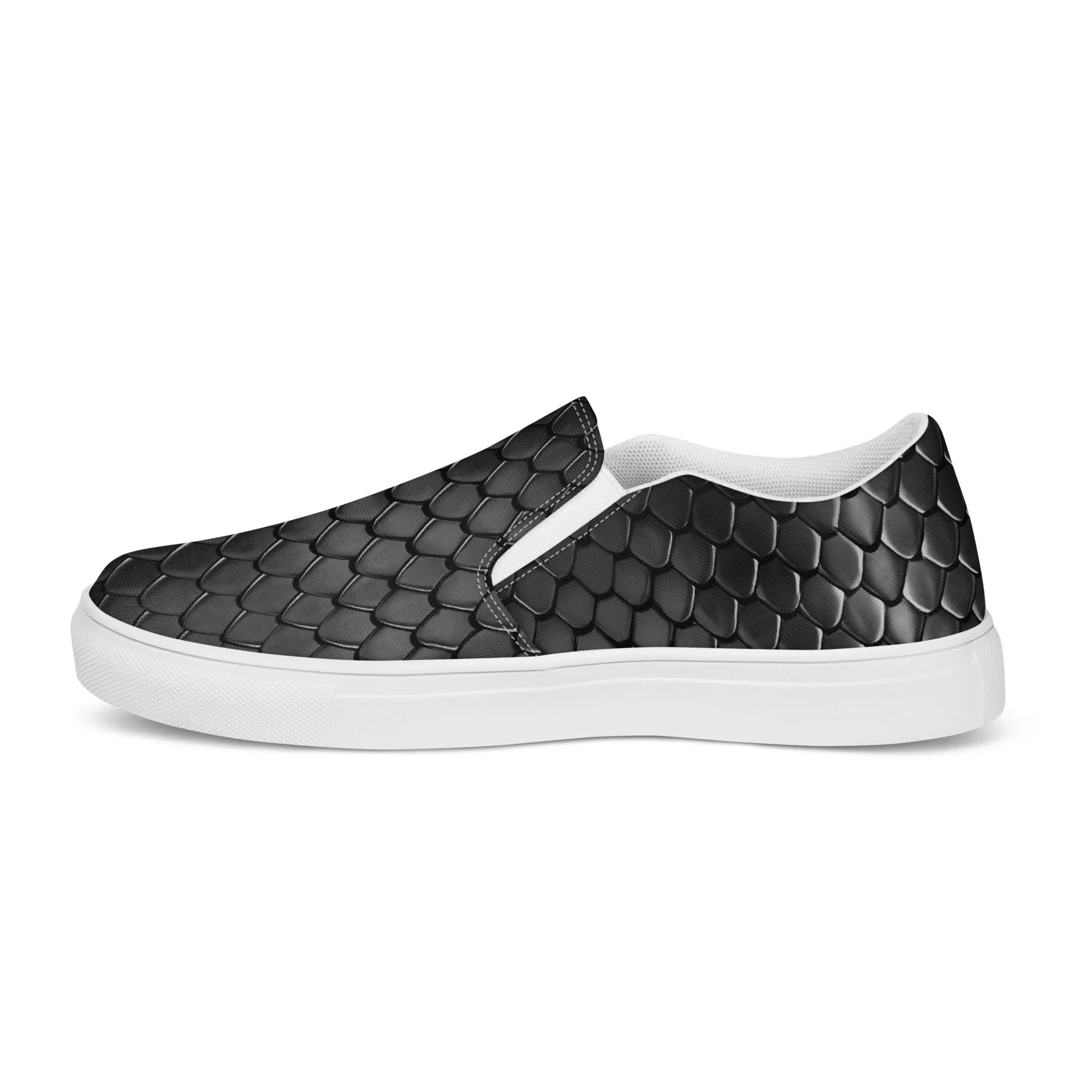 Men’s slip-on canvas shoes - Dragon skin SG014
