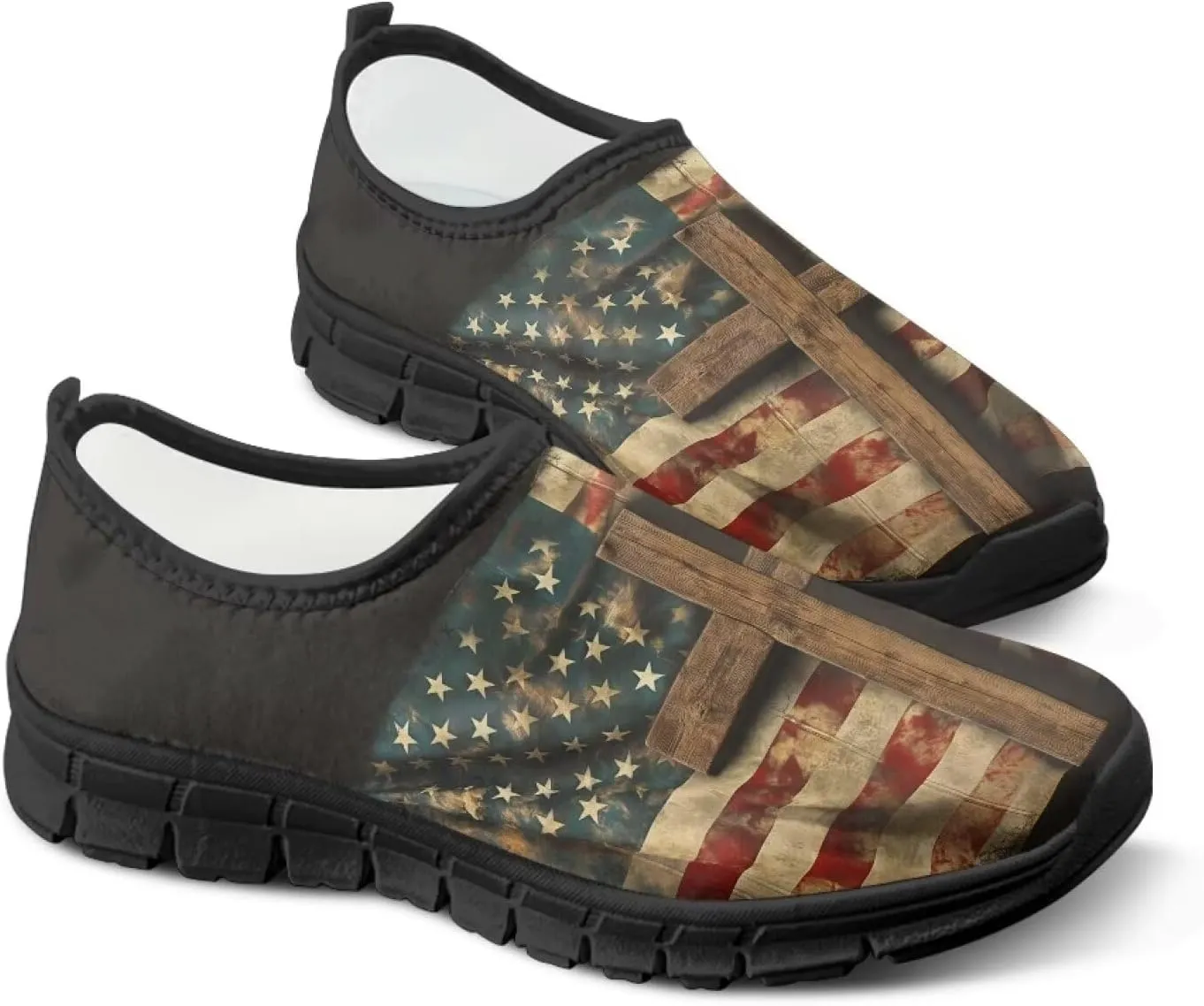 Men's Slip-On Loafers - Airport Security Quick-wear Shoes, Lightweight Cushioning Walking Shoes, Non-Slip