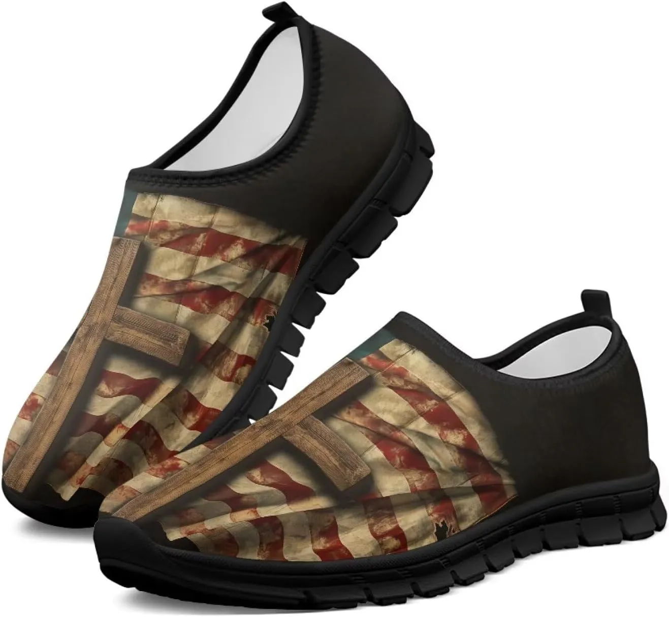 Men's Slip-On Loafers - Airport Security Quick-wear Shoes, Lightweight Cushioning Walking Shoes, Non-Slip